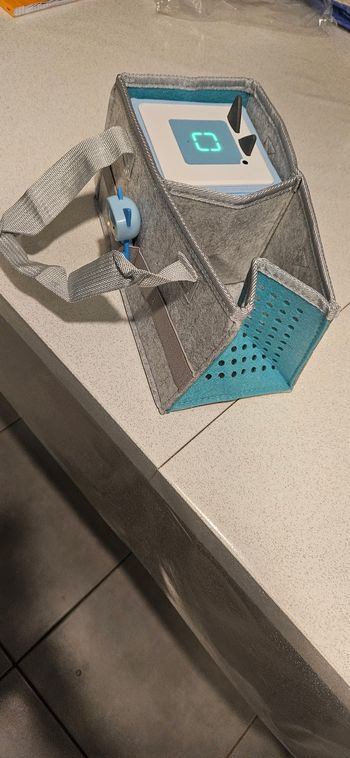 Sac de rangement pour tonies box neuf bleu