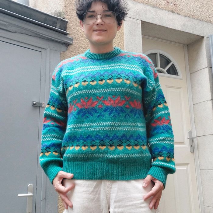 Pull Vintage pour taille M