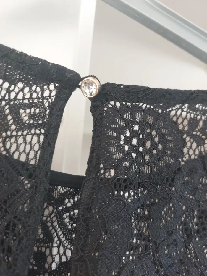 Robe bi-matière dentelle - photo numéro 5
