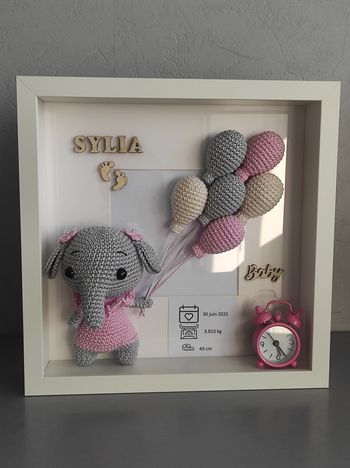 Cadre naissance personnalisé 