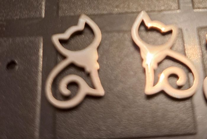 Boucles d oreilles chat argenté