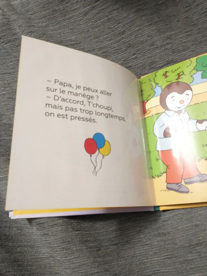 Livre T'choupi fait un tour de manège - photo numéro 2