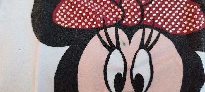T-shirt manches longues blanc Minnie - 6 ans - photo numéro 2