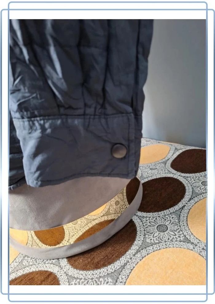 veste a bouton mi saison chaps imperméable - taille M - bleu foncé - homme (401) - photo numéro 6