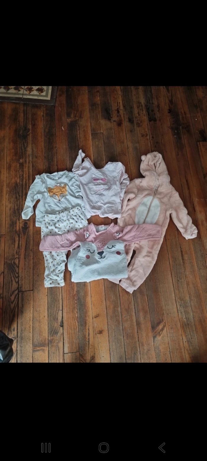 Lot de 4 pyjamas