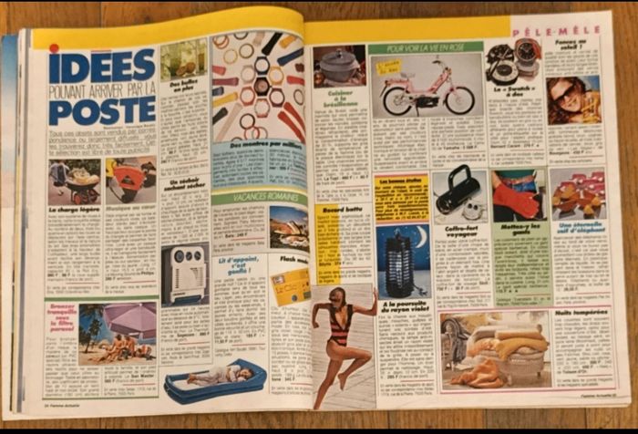 Ancien magazine Femme actuelle 1987 N°146 vintage - photo numéro 6