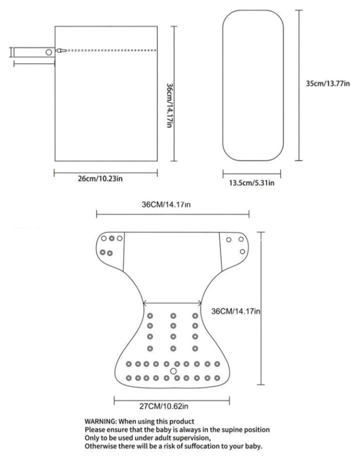 Lot 4 couches lavables - photo numéro 4