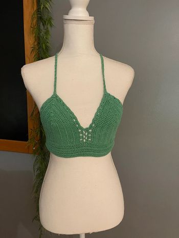 Bustier en crochet taille unique