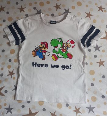 Tee shirt Mario 6 ans 