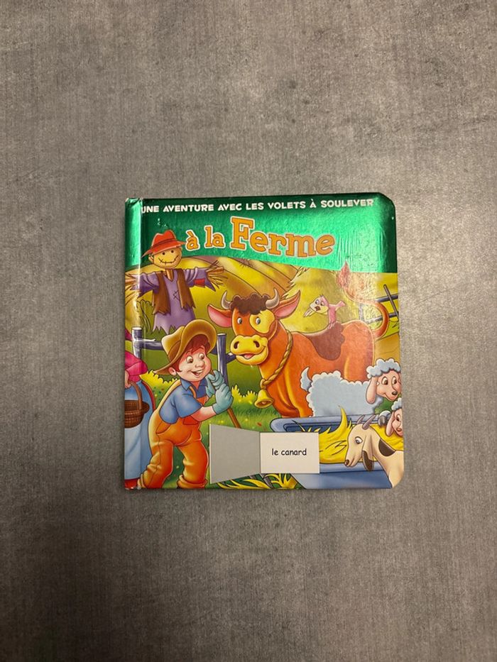 Livre une aventure avec les volets à soulever