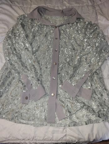 Chemise transparente en Dentelle Blancheporte - T40