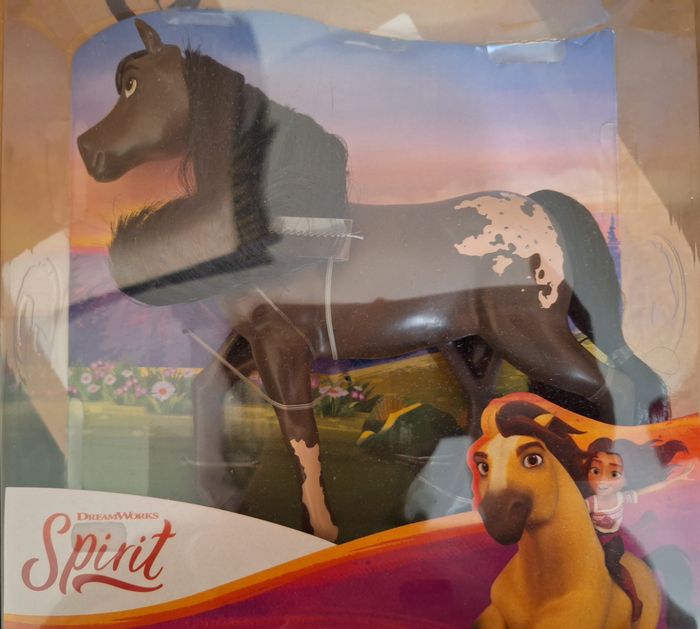 Spirit L'indomptable, Figurine cheval noir