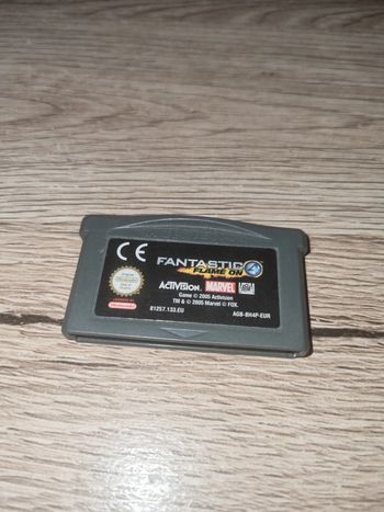 4 fantastic flame on nintendo gba gameboy advance en loose