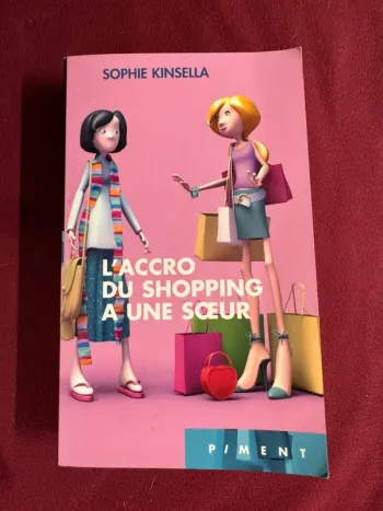 Livre L'accro du Shopping A une Soeur