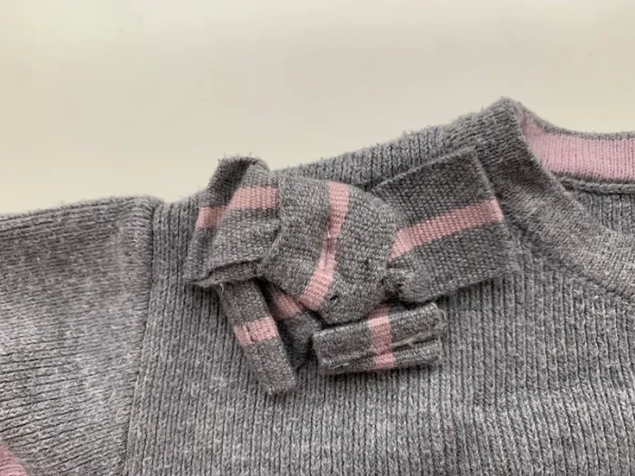 Pull à rayures fille 8 ans - photo numéro 3