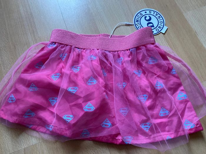 Jupe DC Originals Comics taille 2 3 ans Neuve Logo superman