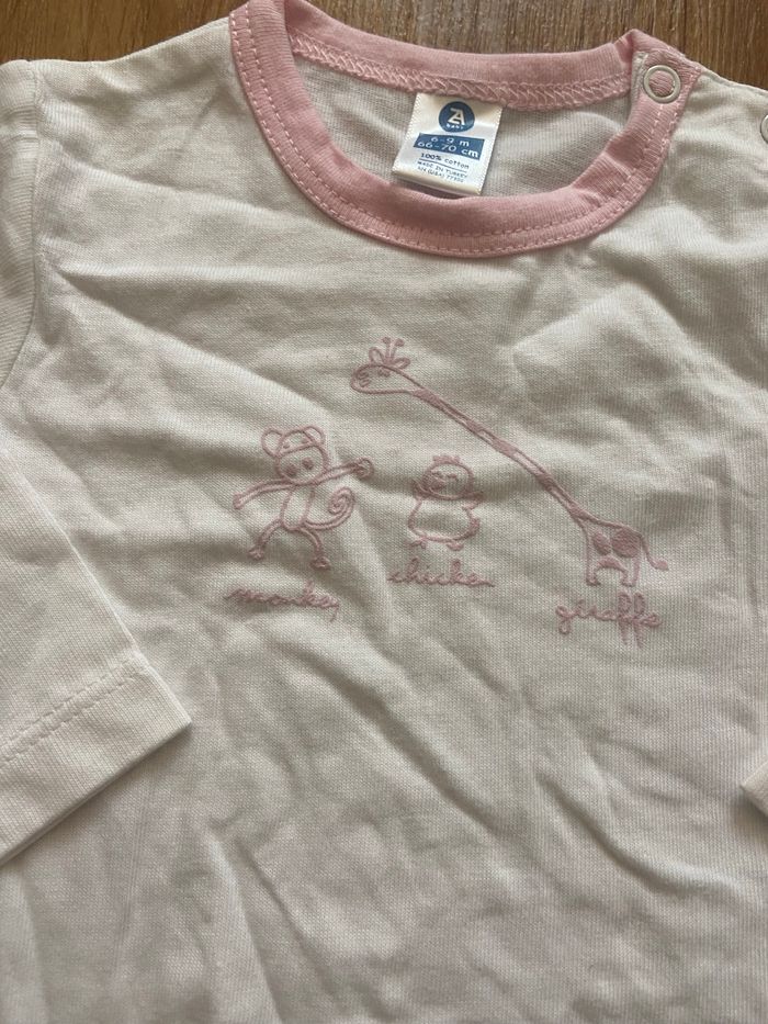 T-shirt fille 6/9M - photo numéro 3