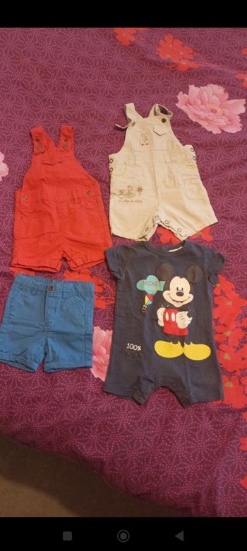 Lot été garçon 3 mois