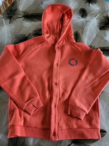 Veste orange kiabi 12 ans