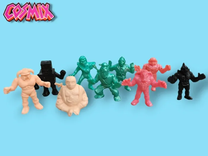 Lot figurines Cosmix vintage AE - photo numéro 2