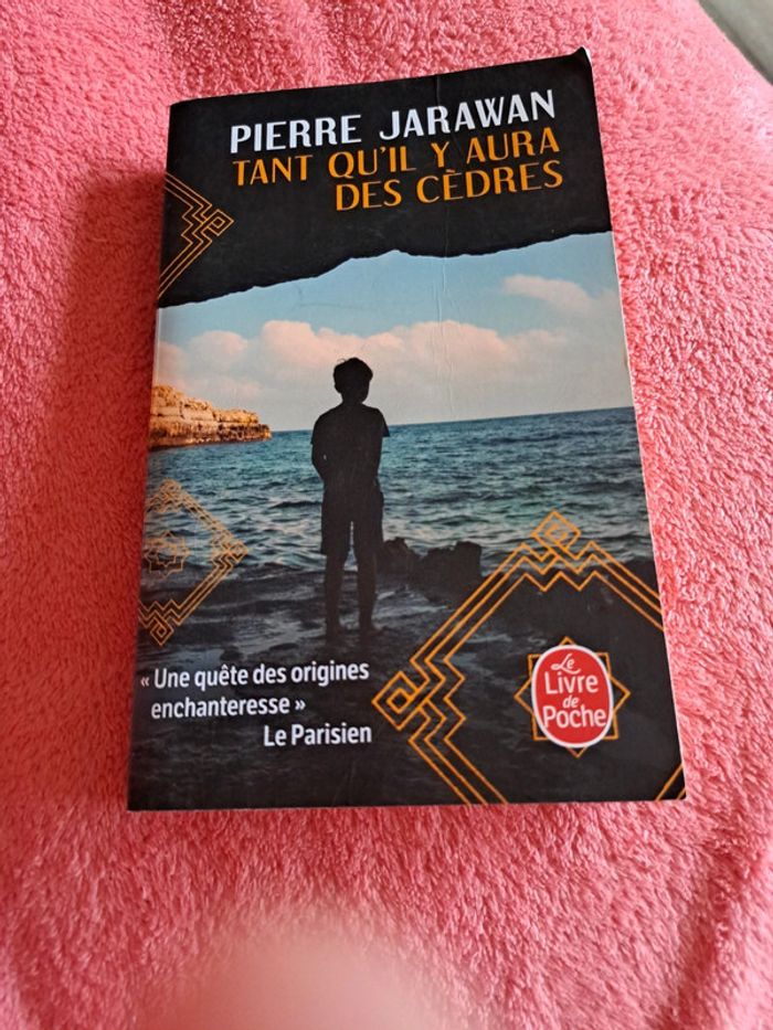 Livre Tant qu'il y aura des cèdres de Pierre Jarawan