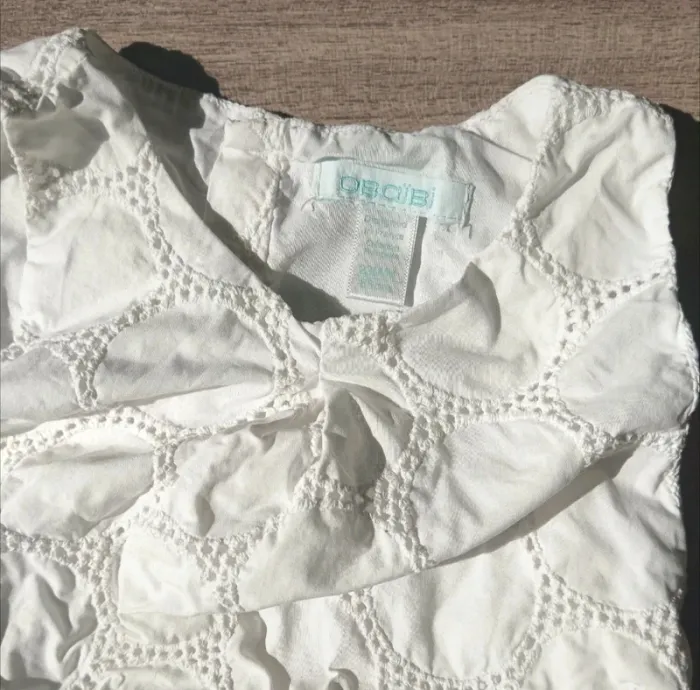 Robe blanche Obaïbi 23 mois - photo numéro 3