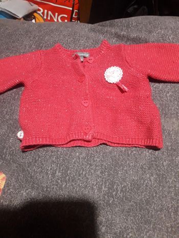 Gilet naissance fille sergent major