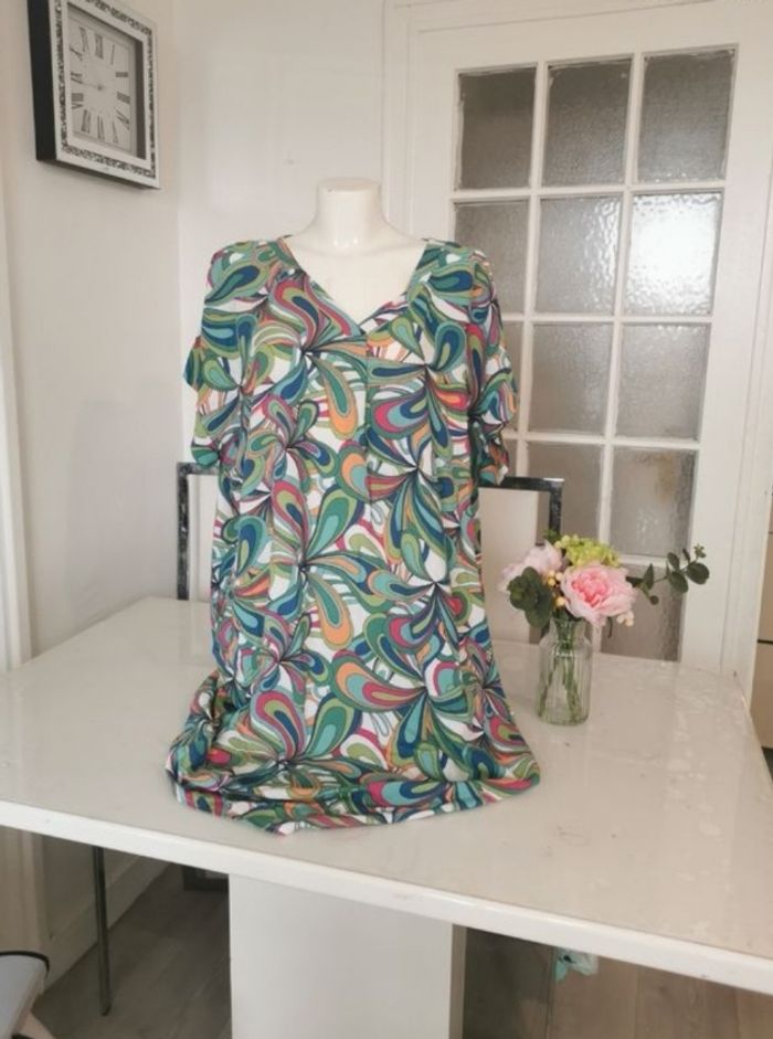 💚🤍Jolie Robe Légère Laura Torelli 💚🤍 - photo numéro 2