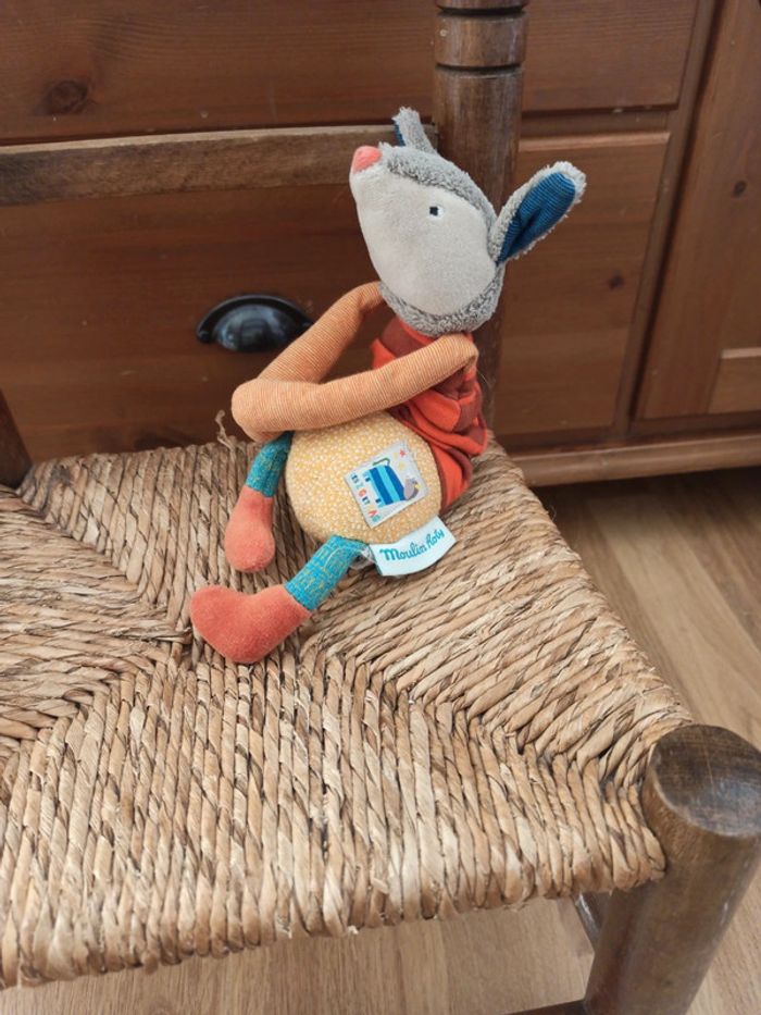 Hochet chien vibreur moulin roty les zig zag tbe - photo numéro 2