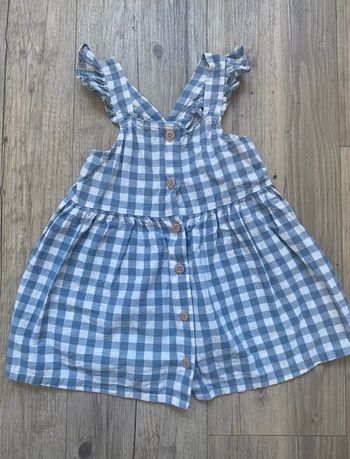 Robe à carreaux vichy H&m 9/12 mois