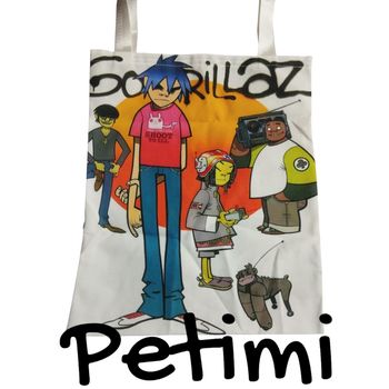 Tote bag sac cabas Gorillaz