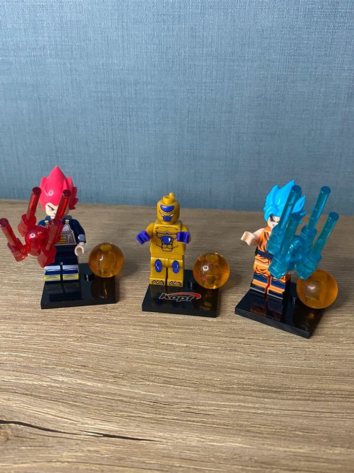 Lot de 3 figurines block dragon ball super - photo numéro 2