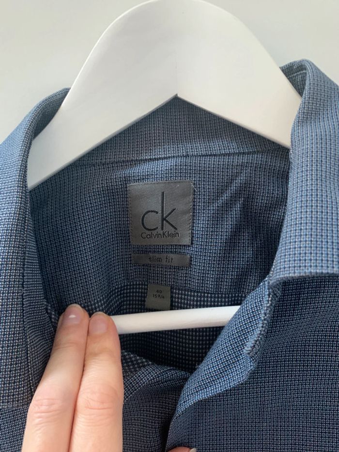 Chemise manche longue calvin klein - photo numéro 2