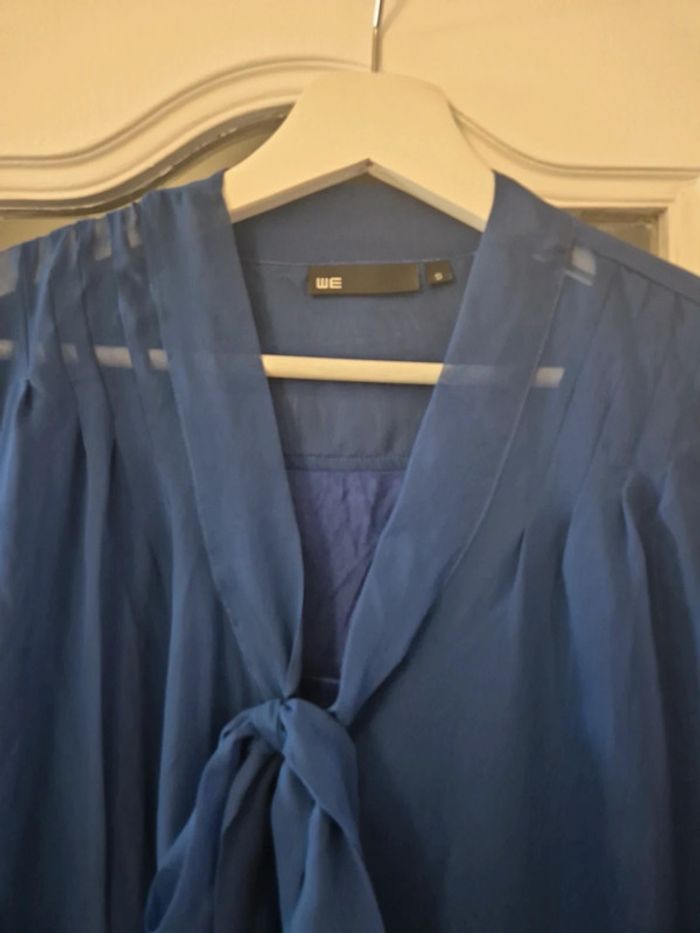Chemisier bleu WE taille S - photo numéro 2
