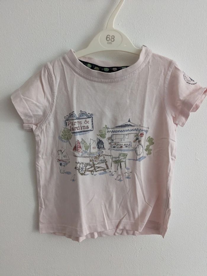 T-shirt parcs et jardins 24 mois sergent major