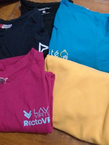 Lot de 5 Tee shirt imprimer