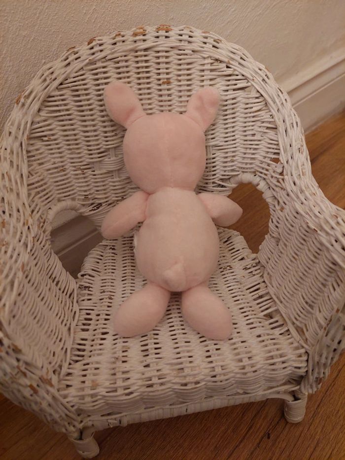 Petite peluche faon biche rose Sergent Major - photo numéro 2