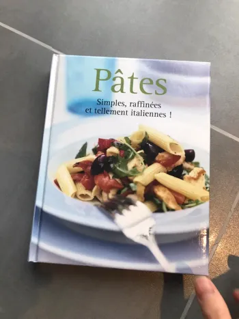 Livre recettes de pâtes
