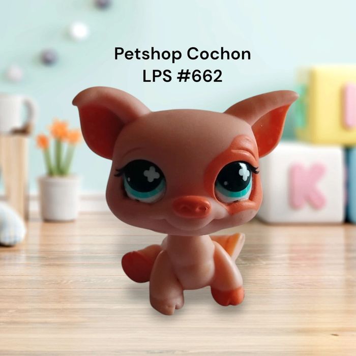 Little Petshop Cochon LPS #662 Hasbro