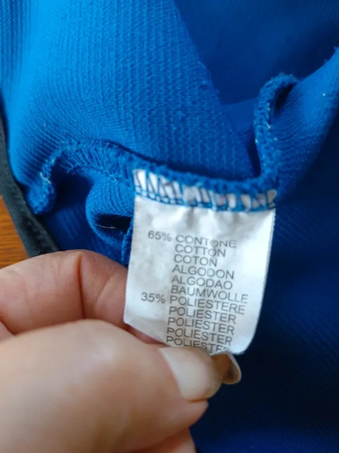 Veste bleue à capuche Yamaha S - photo numéro 5