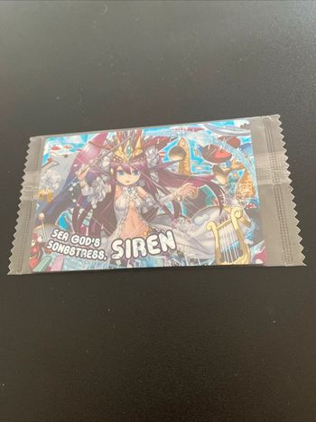 Puzzle & Dragons Wafer Siren 1 26 R Sealed
