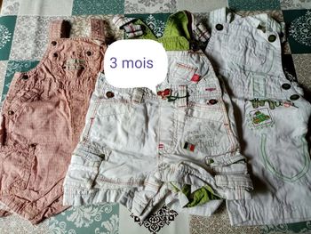 Lot 3 salopettes