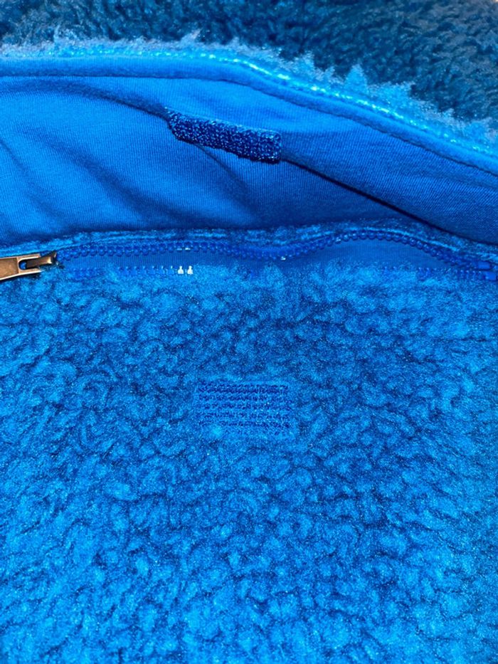 Napapijri fleece Sherpa hoodie fluffy - photo numéro 2