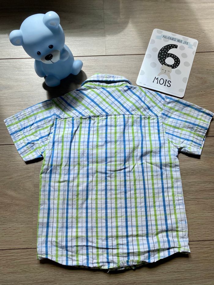 Chemise manche courte 6 mois - photo numéro 2