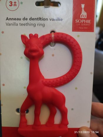 Anneau de dentition Vanille