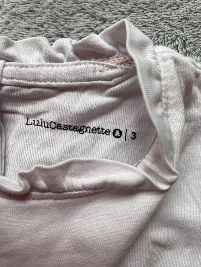 Tee shirt manches longues, fille, 3 ans - photo numéro 3