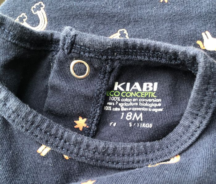 Pyjama fin Kiabi 18 mois - photo numéro 3