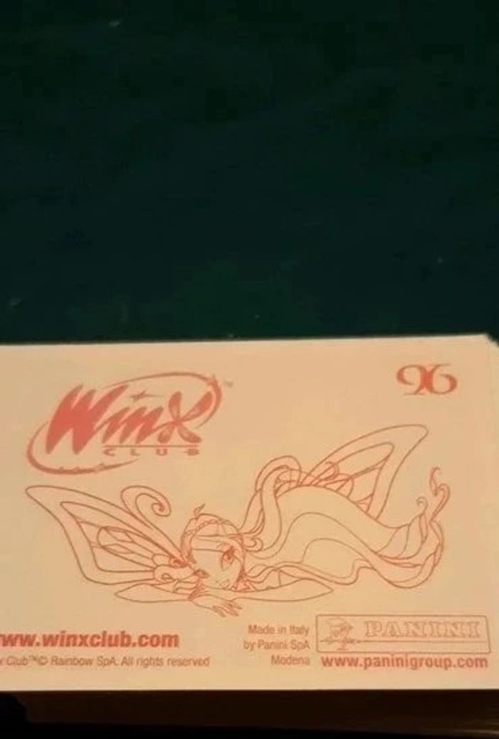Lot de 10 images panini Winx - Nouvelles Magies Scintillantes - photo numéro 2