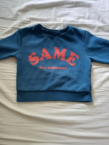 Joli sweat garcon okaidi  3 ans bleu