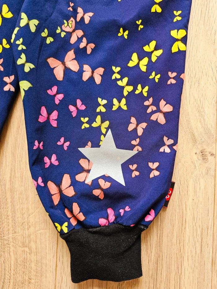 Combinaison de pluie iELM softshell papillons multicolores 98 cm 3 ans - photo numéro 6